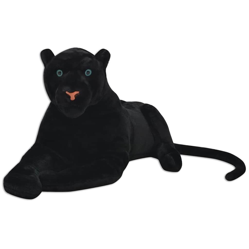 Pantera pluszowa maskotka XXL, 146 cm, pluszowa figurka przytulanka do pokoju dziecięcego, dekoracja, prezent na urodziny, chrzest, przytulanie, do spania