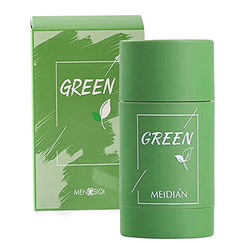 Green Tea Purifying Clay Mask, Face Moisturizes Oil Control, Deep Clean Pore, Improves Skin,for All Skin Types Men Women 40G