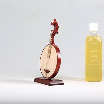 Amazon | 敦煌牌ミニチュア中国楽器「月琴」SSER-YC | ミニチュア楽器