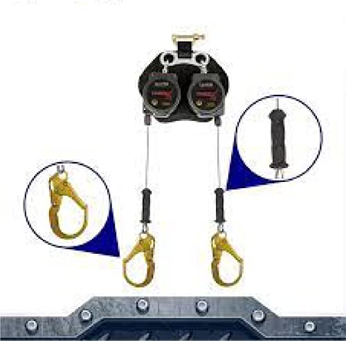 Guardian 11076 Double 8’ Diablo Cable SRL Leading Edge STEEL REBAR HOOK