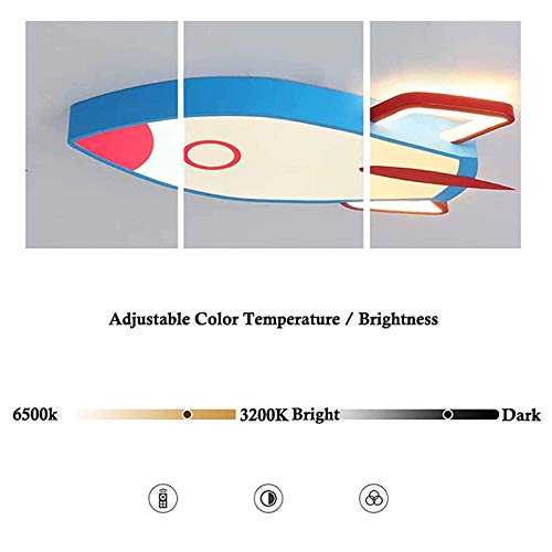 LHZMD Plafoniera LED Soffitto con Telecomando