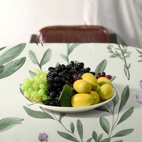Nappe rectangulaire lin 140x140 cm décoration table rustique - 6