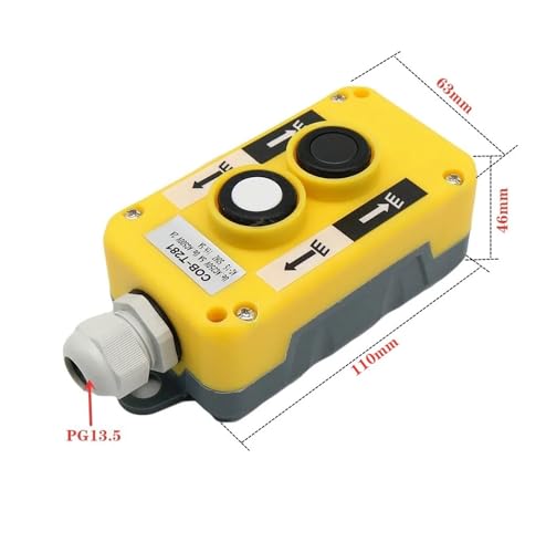 Interruptor COB-T281 para control remoto de grúas y camiones 4