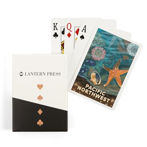 Lantern Press Naipes Pacific Northwest Poker 52 Cartas