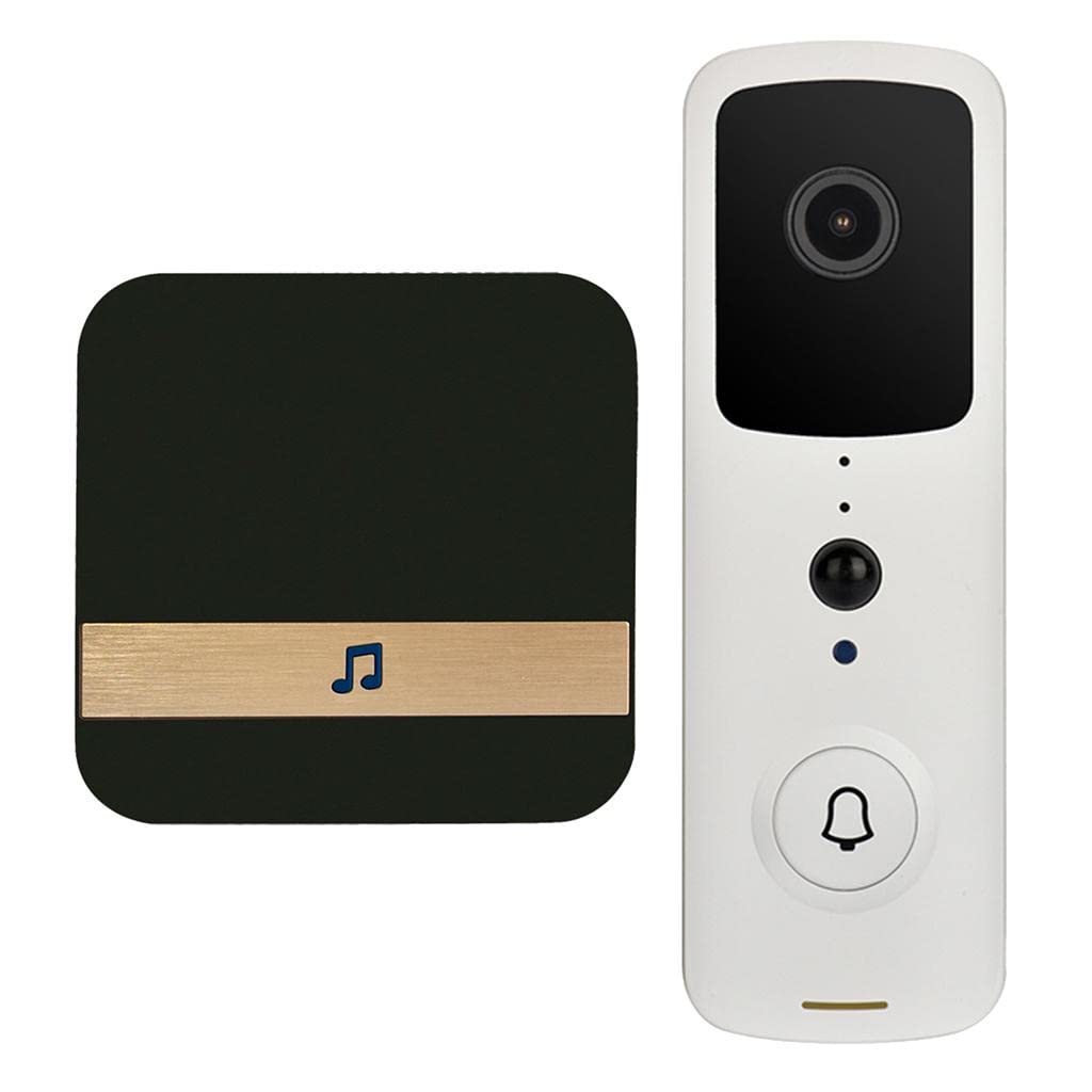 Smart Wireless Doorbell WiFi Ir Home Security Door Bell with Chime Consumer Electronics | Home Surveillance | Security Cameras-image-37