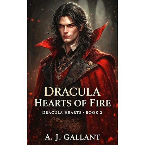 Dracula: Hearts of Fire (NEXT in the series Book 3 Dracula Hearts of Glory) Audiolibro Por A. J. Gallant arte de portada