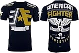 American Fighter Men's T-Shirt Cornestone Crew Neck XS-5XL XL Black