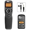 Pixel TW-283 DC0 Funk Fernausloeser Drahtauslöser Kabelausloeser Camcorder-Fernbedienungen Kompatibel für Nikon D850 D800 D810 D700 D500 D300s D200 D1 D2 D3 D4 D5 D4s N90s F6 F100 F90X