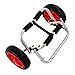 Gavigain Kayak Trolley Premium Aviation Aluminum Wheels Stable Transport Foldable Black