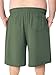 Arcweg Men's Big & Tall Swim Trunks - Quick Dry Swim Shorts with Compression Liner & Zipper Pockets (2X-6X) Army Green