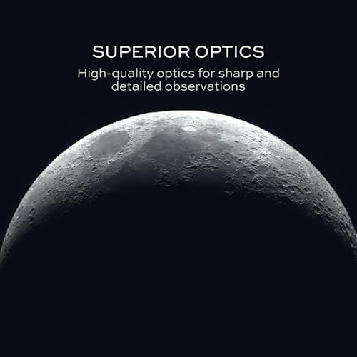 Image of Pie Matrix Pegasus 76700 Telescope with 235x Magnification & WiFi Digital Telescope Camera Eyepiece, 2.8-Inch Display, 1080P HD Video & Photo Capture
