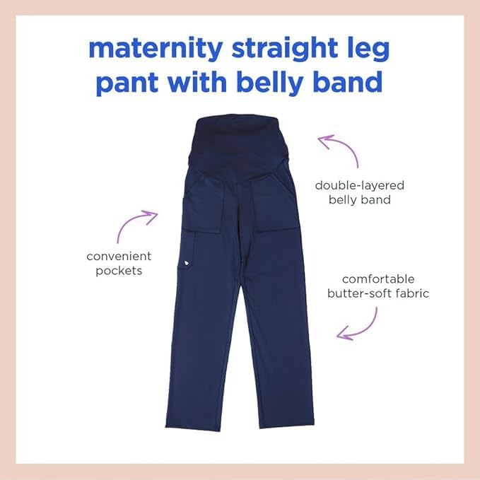 OG Custom Maternity Scrubs Set – Mix and Match Pregnancy Tops and Pants