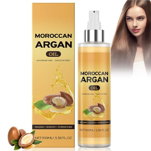 Serum Cabello Aceite de Argán, Serum Capilar Nutritivo, Brillo y Suavidad, Para Todo Tipo de Cabello, 100 ml