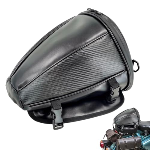 Zubehors Bolsas traseras para Motocicletas,Bolsa de Asiento Trasero para Motocicletas - Bolsa Equipaje Moto,Bolsas multifuncionales para Equipaje de Asiento para la mayoría de Motocicletas, Bolsa