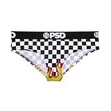 PSD Underwear Women's Thrash Bikini, White, X-Small