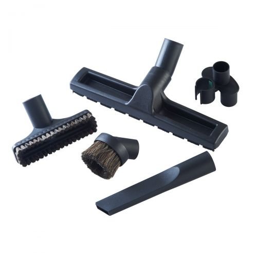5-teiliges Bürstenset, 32mm Anschluss, für Staubsauger, Glattbodenbürste 30cm, Polstermöbeldüse, Möbelpinsel, Fugendüse, Tool Caddy Cover