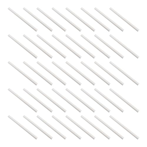 Pitillos de papel biodegradables Veemoon 100 pcs 20 cm miniatura 1