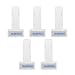 BCP Transparent Windshield Plastic Parking Ticket Holder Clip With Adhesive Tape -5 Packs