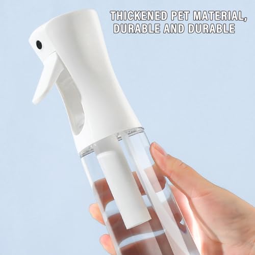 TOOPONE 2 Pack 300ml Continuous Spray Bottles,BeautifyBeauties Spray Bottle For Hair – Continuous Mister Spray Bottle for Hairstyling, Cleaning, Plants, Pets, Barbers, Salons by TOOPONE - Image 5