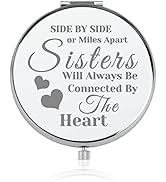 Sister Gift from Sister Friendship Gifts for Women Makeup Mirror Sister Birthday Gift Ideas Gradu...