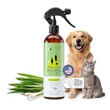 kin+kind Flea & Tick Repel Coat Spray for Dogs & Cats, Lemongrass, 12 fl oz