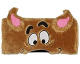 Bioworld Scooby Doo! Cartoon 3-D Ears Fuzzy Scooby Quarter Zip Travel Wallet