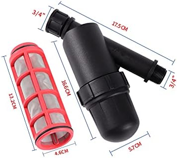 3/4 Inch Female Thread to Male Thread Screen Filter Y Type and 1 Pc 120 ...