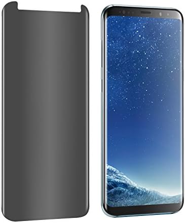 Samsung Galaxy S9 Plus Screen Protector Audins S9 Plus Premium Privacy 3D Curved Anti-Spy Tempered [Case Friendly] Glass Screen Film for Samsung Galaxy S9 Plus (Transparent) (Transparent)