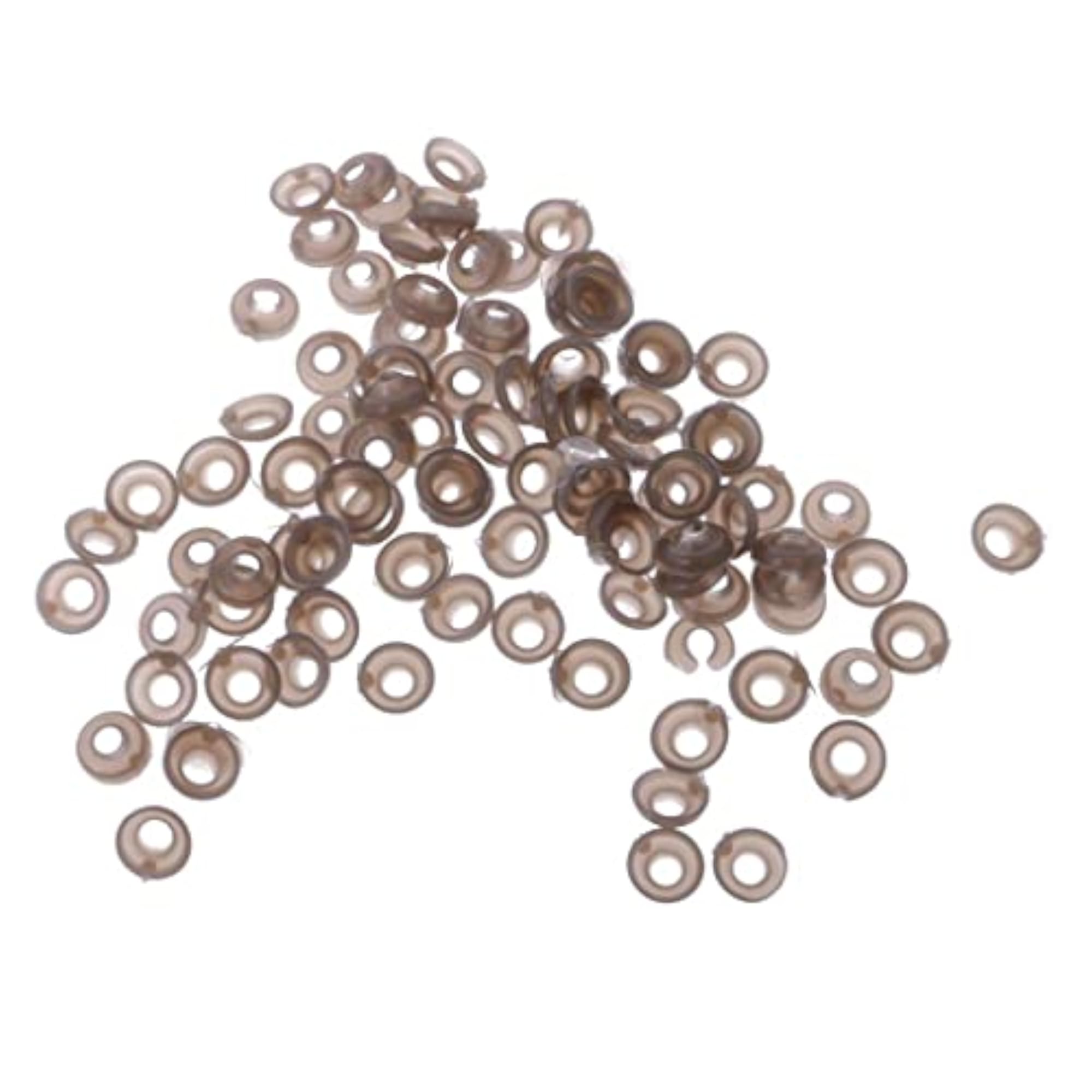 100 Pieces 9mm Plastic Safety Eyes with Washer Backs for DIY Craft