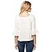 Jessica Simpson Women's Milly Lace Trim Peasant Top, Gardenia, X-Small