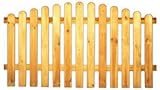 Staketen (Zaunlatten): Stärke= 2cm / Breite= 9cm / Anzahl= 13 Staketen pro Zaunelement