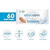 مناديل WaterWipes Sensitive+ لحديثي الولادة والأطفال، 3 في 1 تنظف وتعتني وتحمي، 99.9% ماء، غير معطرة ومضادة للحساسية، 60 قطعة