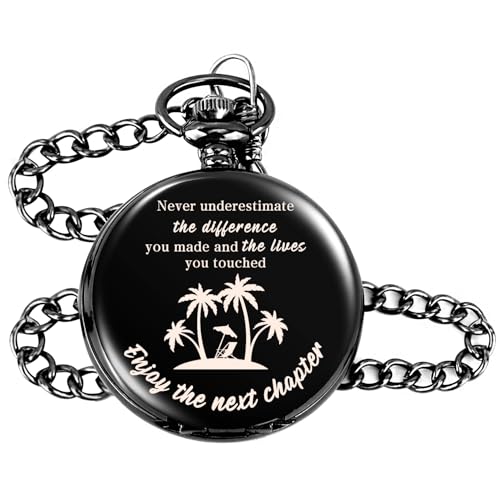 Image of Christmas Valentines Day Fathers Day Stocking Stuffers Birthday New Years Gifts Idea Pocket Watch Gifts