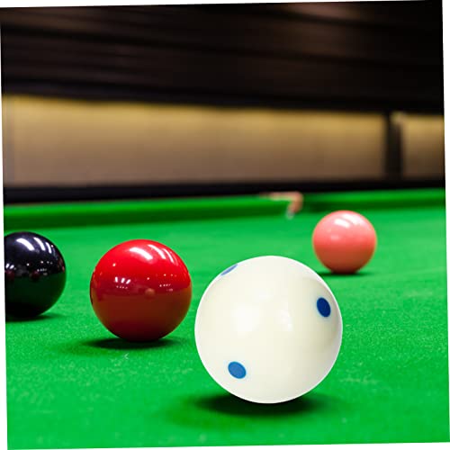Bille de billard résine blanche de remplacement jeu de billard TOYANDONA - 5