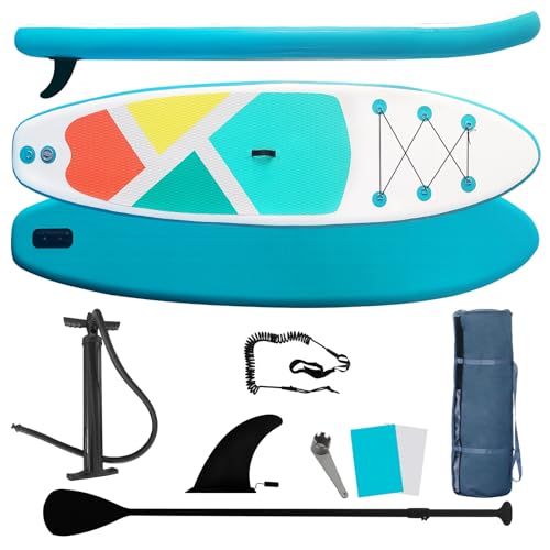 Inflatable SUP Stand-Up Paddle Boards for All Skill Levels, QILEBA