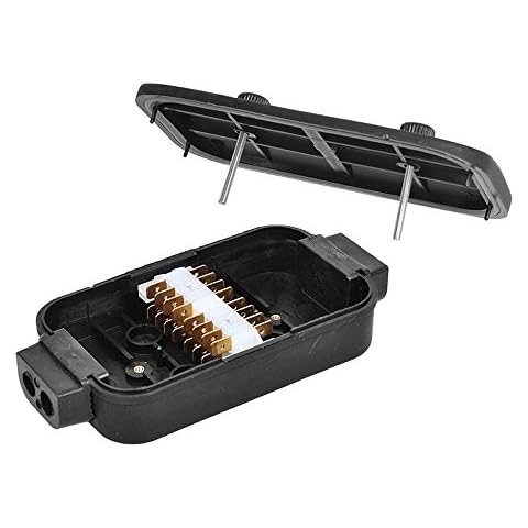 Junction box plastic 8x4-pole Cover
