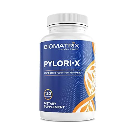 Pylori-X for H. Pylori Defense | Matula Tea Alternative w/Mastic Gum, Zinc Carnosine, Berberine, Bismuth Salts | Microbiome Balance, Digestive Relief (120 Capsules)