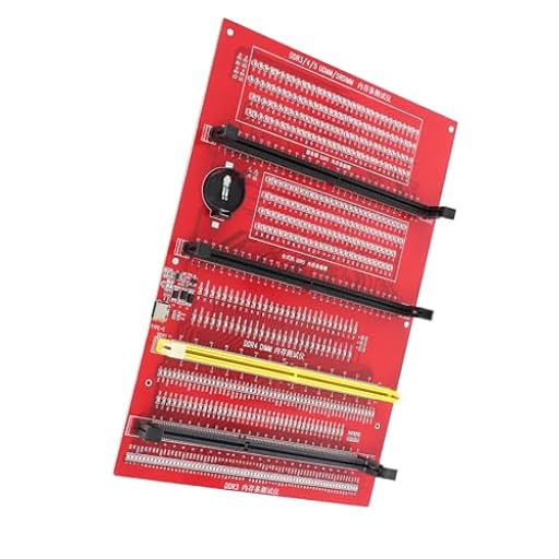 SIXRUN Analizador de Diagnóstico de Memoria RAM, Tarjeta Probadora 4 en 1, Modo de Alimentación Dual, Indicador LED para Usuarios de DDR3 DDR4 DDR5 | Ya disponible en tu tienda friki favorita! En mundofriki.es!