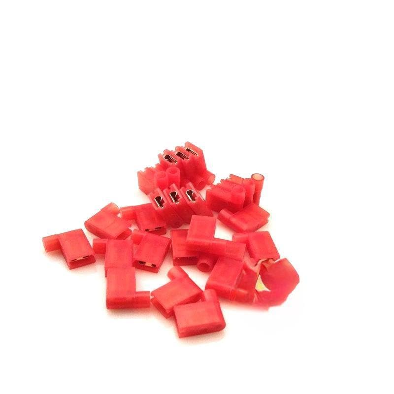 Crimp Terminal Flag A.W.G22-18 Insulated Connector FLDNY1.25-187 500PCS/Set