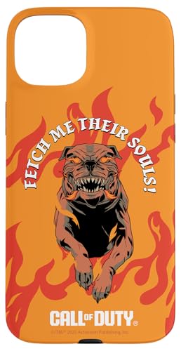 Call of Duty Fetch Me Their Souls Hellhound Video Game X}zP[X iPhone 15 Plus p