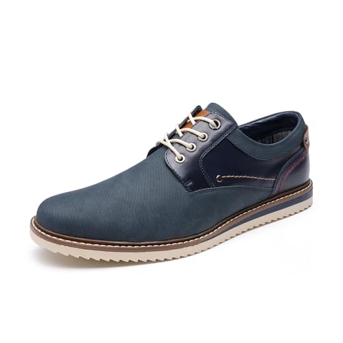 Bruno Marc Herren Schn?Rhalbschuhe Klassischer Business Anzugschuhe BLAU 45 (EUR) SBOX2213M-E