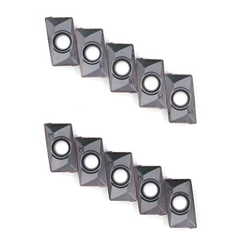 Oscarbide 10 Carbide Inserts Apkt1604 Tialn Coated Indexable Milling Inserts Apkt Style,10 Piece/Box thumb #6