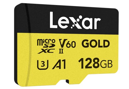 Lexar Professional Gold MicroSDXCカード UHS-II C10 U3 V60 A1 128GB の商品画像 3