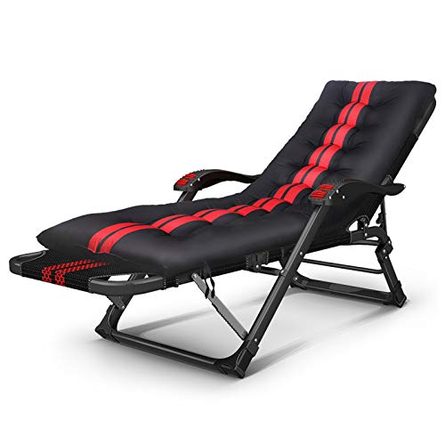 Chaise de plage pliante contre le mal de dos pour jardin et terrasse