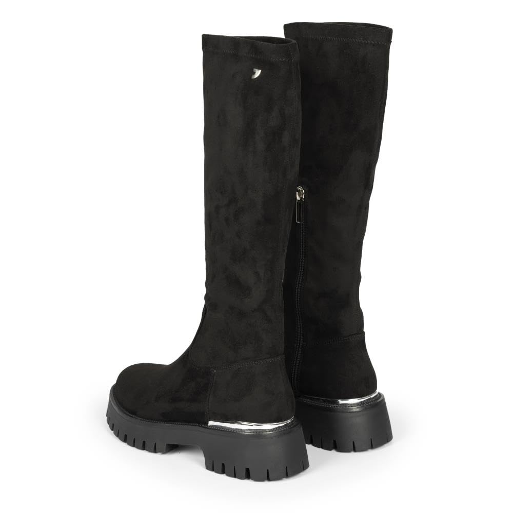 Botas Altas ATERCIOPELADAS Suela Track ENYING