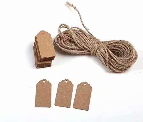 STONCEL Targhette da regalo 100 pezzi/Tag da