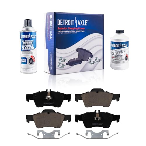 Detroit Axle - Rear Brake Pads for Mercedes-Benz E320 E350 E500 S430 S450