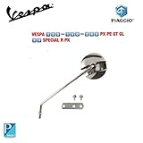  SPECCHIO CROMATO SINISTRO VESPA 125 150 RALLY SPRINT GTR 50 SPECIAL R PK
