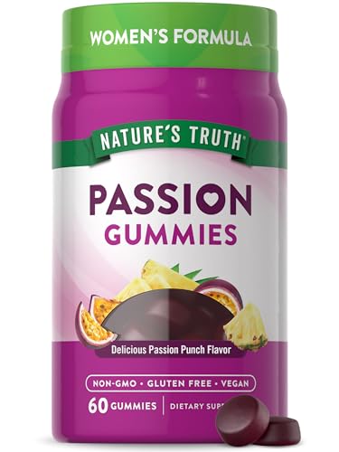 Natures Truth Passion Gummies | Horny Goat Weed with Maca for Women