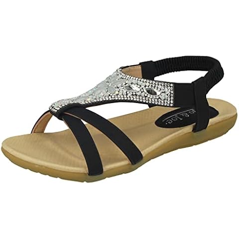 Jo & Joe Diamante T-Bar Summer Sandals Cover